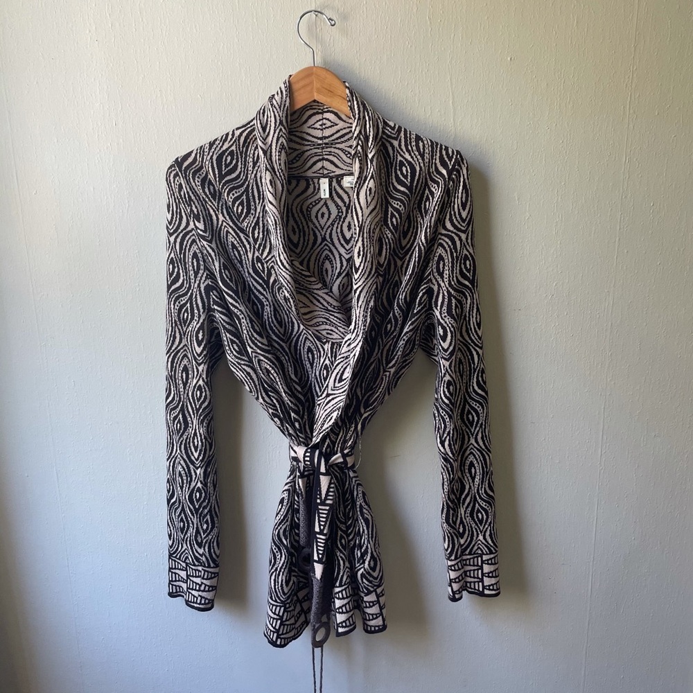 Anthro | Moth Wrap Sweater